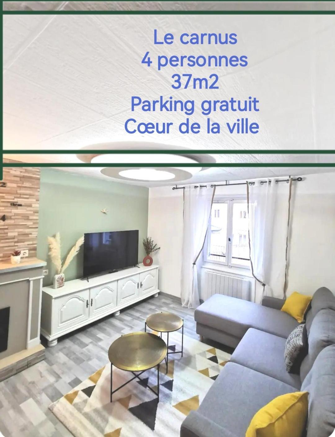 Rodez Centre Ville, Parking Gratuit Eksteriør billede